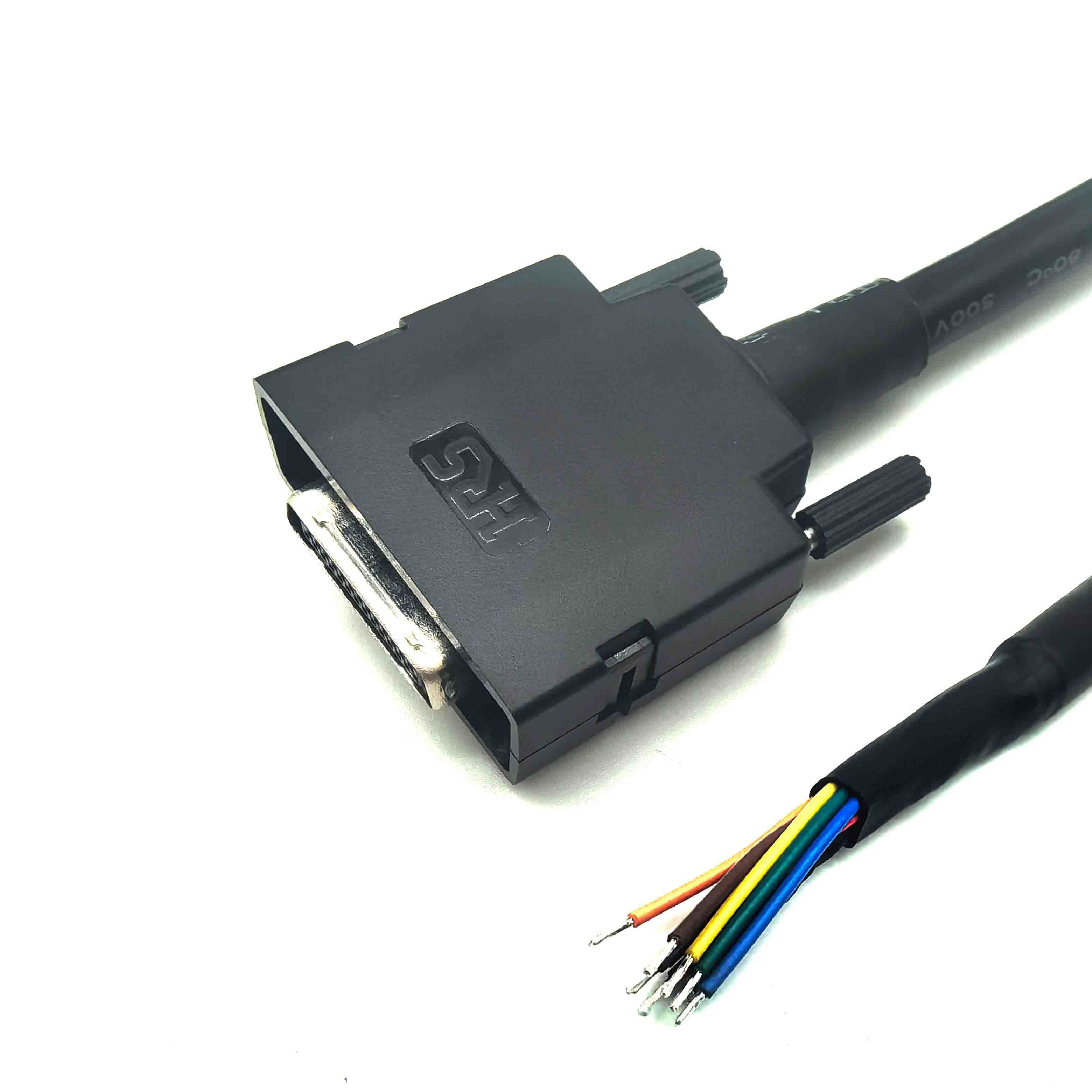 DH40-27S 27芯触发线 DALSA Ximea相机专用IO线缆