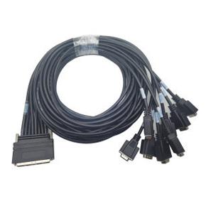 LFH160pin Male to DB9 Male*8 CABLE