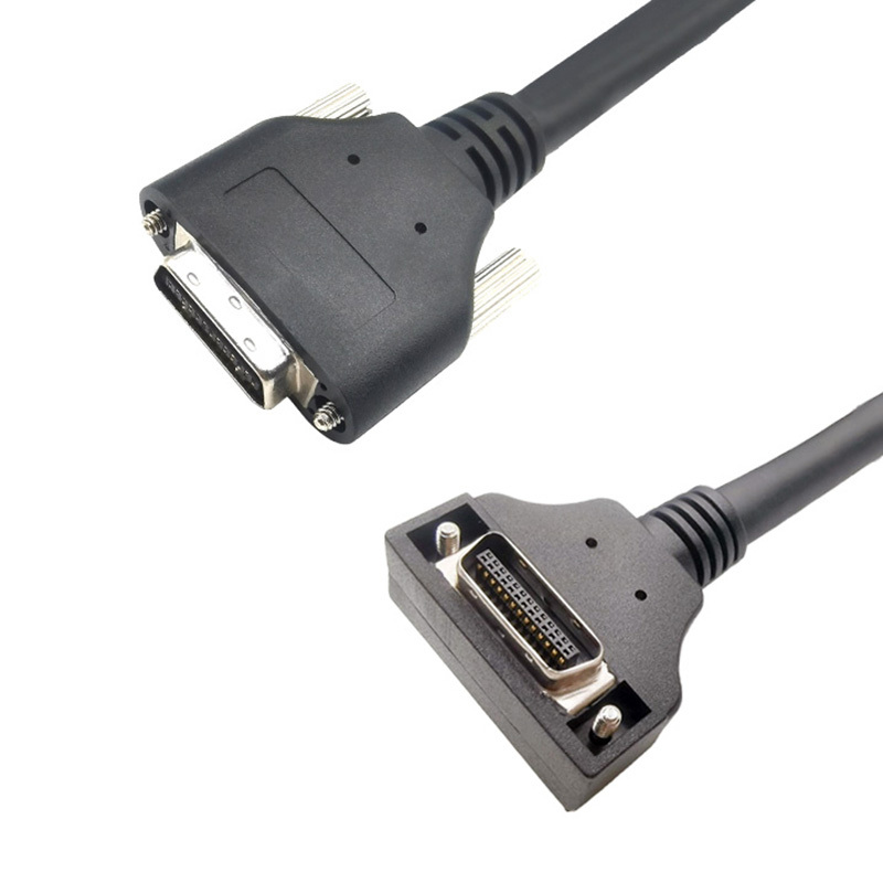 Camera Link工业相机线MDR26 大对大 90度 UP高柔拖链线