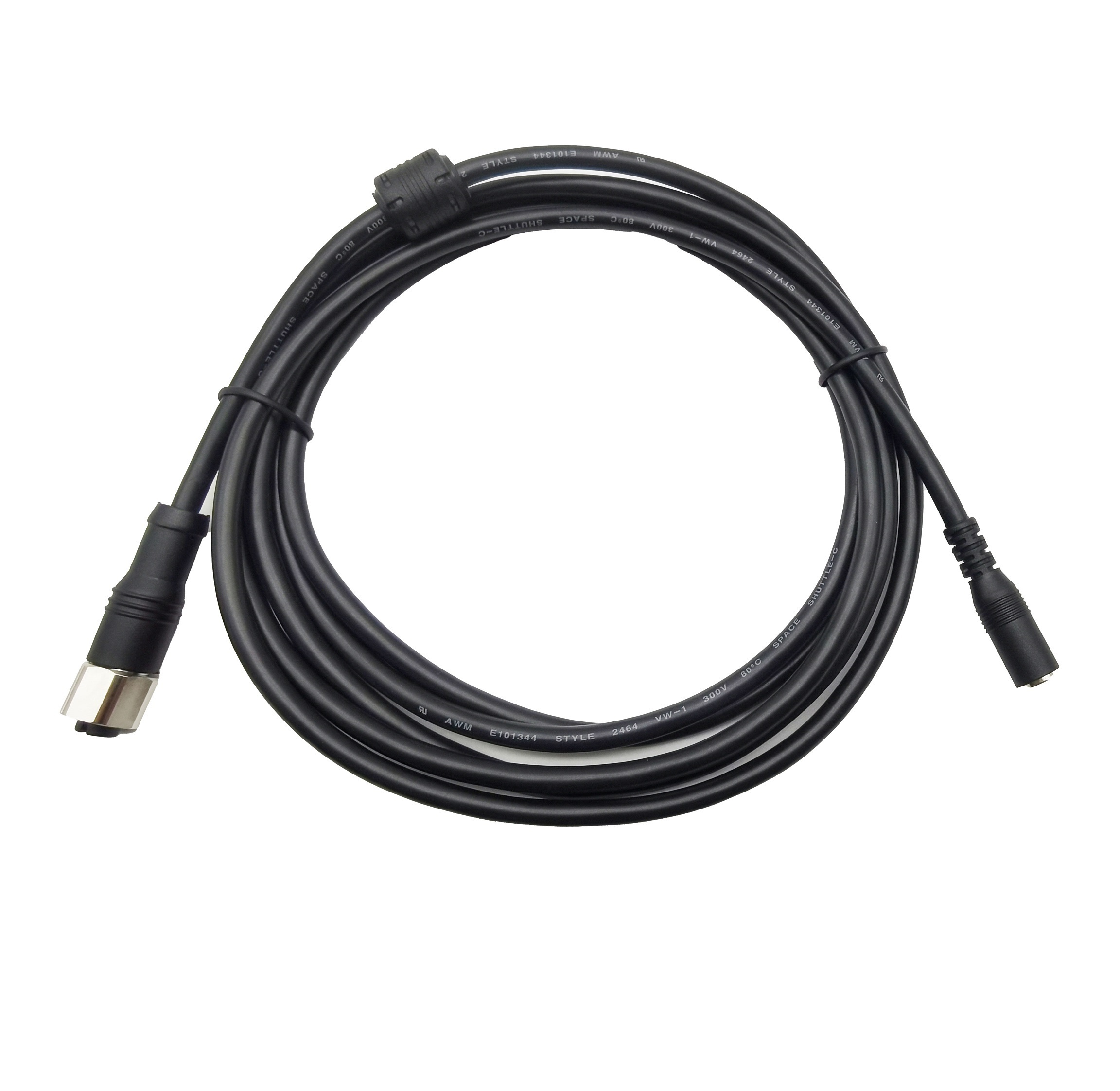 M12 Female to DC Female Cable