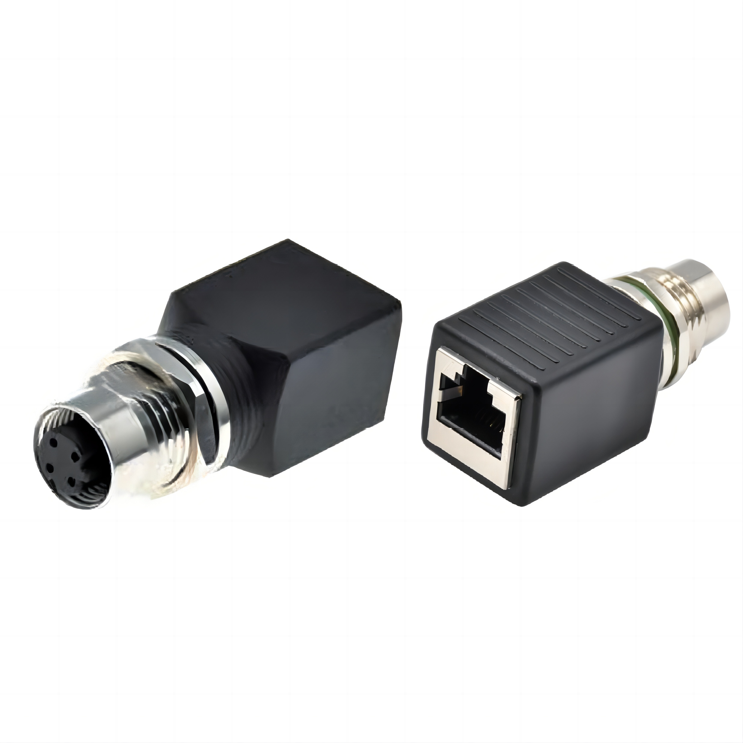 M12 Female to RJ45 Female Adapter