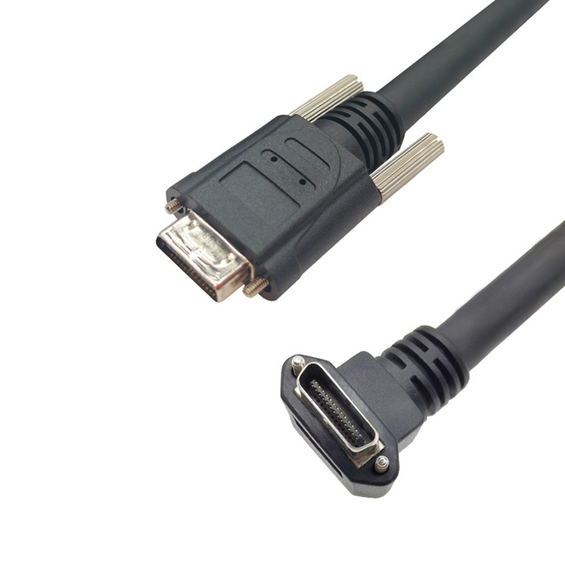 Camera Link工业相机线SDR26 小对小 90度UP高柔拖链线