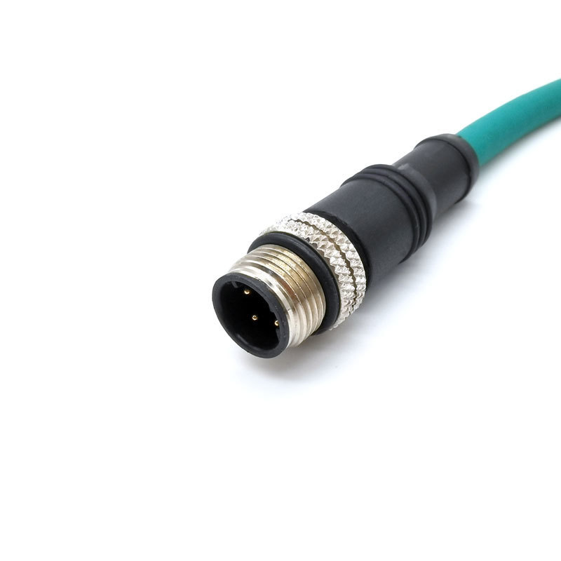 M12 Male to RJ45 Male Cable