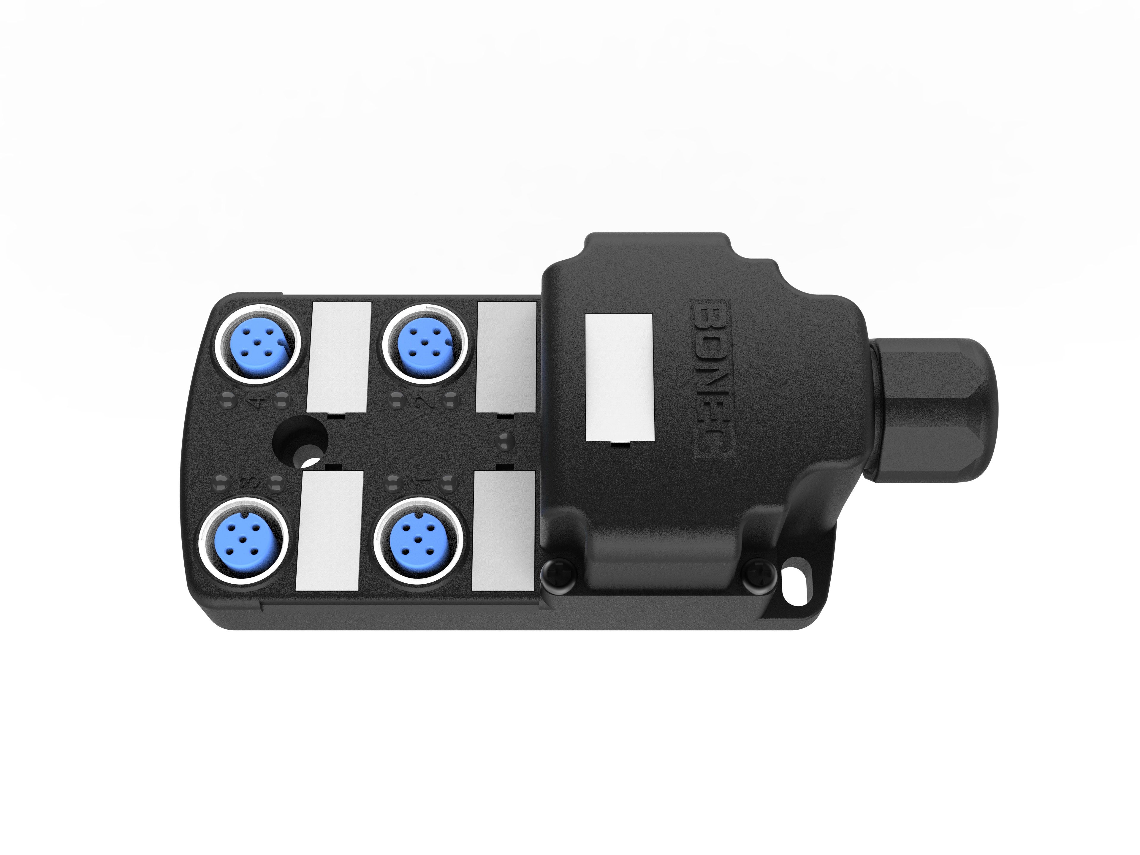 M12分配器4口带端子排